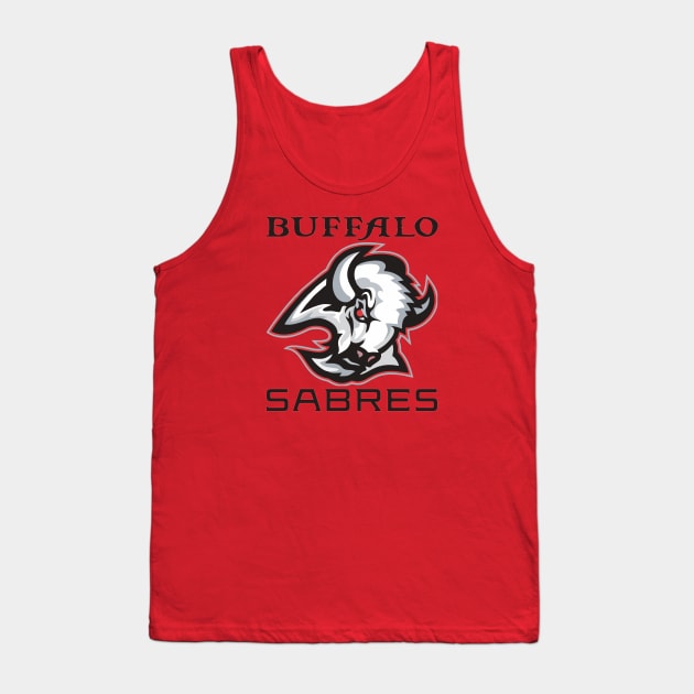 Buffalo Sabres Tank Top by Maskumambang